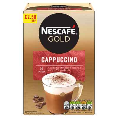 Nescafé, Gold Cappuccino solubile 15 bustine - foodwings