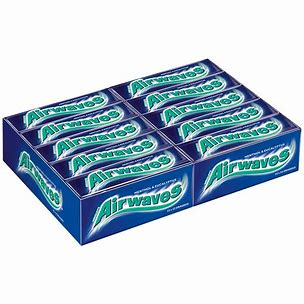 Chewing-gums Menthol & Eucalyptus - Airwaves - 14 g