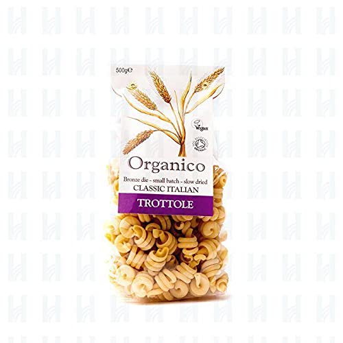 ORGANICO Organic Trottole Pasta (Large Spirals) - 500g EXP-10-23