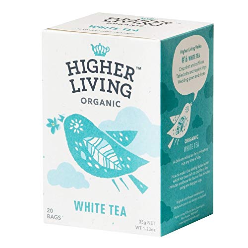 Higher Living  Organic White Tea - Pack of 4 EXP-10-23