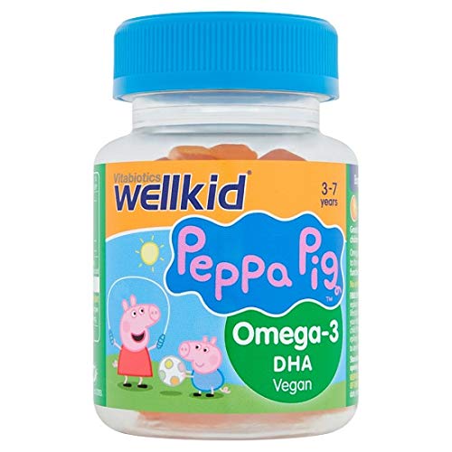 Vitabiotics Wellkid Peppa Pig Omega 3 Pastilles 30s EXP-08-23