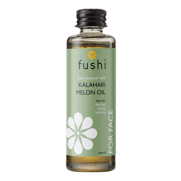 Fushi Kalahari Melon Seed Oil 50ml | Fresh-Pressed, Rich in Vitamin E, 70% Linoleic Acid | Best for Wrinkles, Elasticity & Skin Repair | Antioxidant & Non-comodogenic | Vegan & Made in the UK EXP-10-23