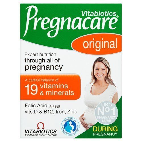 Vitabiotics Pregnacare Original Dietary Supplement 30 Tablets EXP-10-23