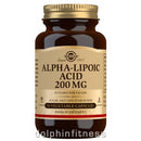 Solgar Alpha Lipoic Acid Vegetable Capsules, 200 Mg, 50 Count EXP-09-23