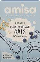 Amisa Organic - Pure Porridge Oats - 325g( Exp 05-10-2023)