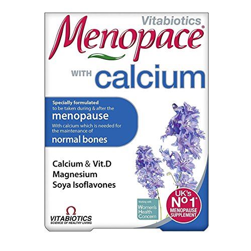Vitabiotics Menopace Calcium 60 tablets EXP-10-23
