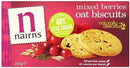 Nairn s Mixed Berries Oat Biscuit Cookie 7.1 oz( EXP 21-09-2023).