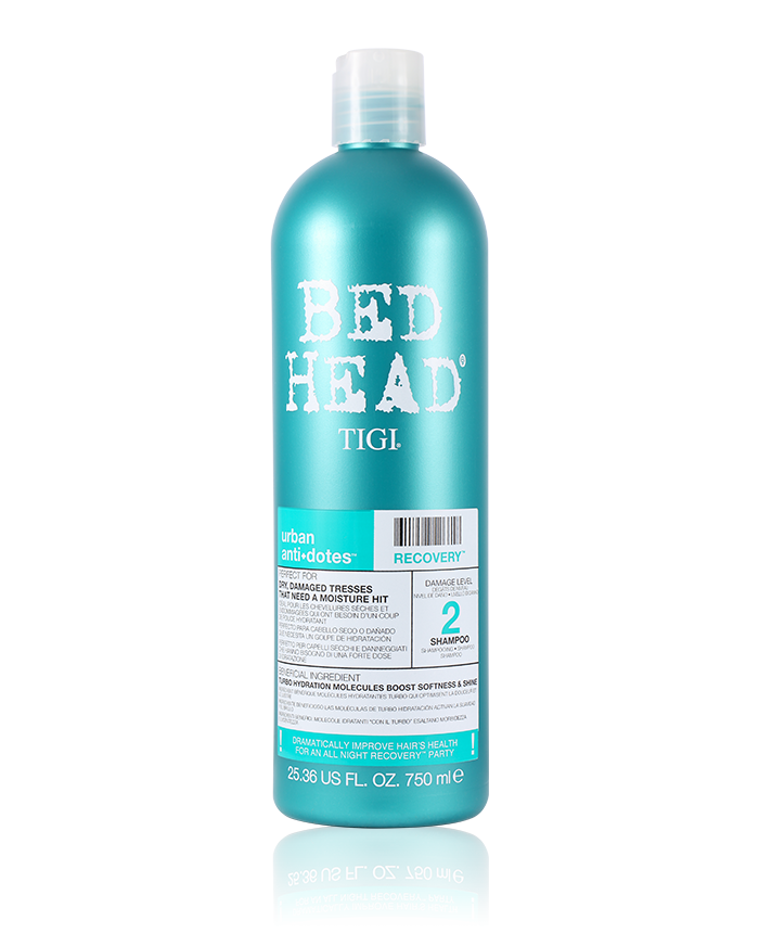 Tigi Bed Head Urban Anti Dotes Recovery Shampoo Damage Level 2 750ml