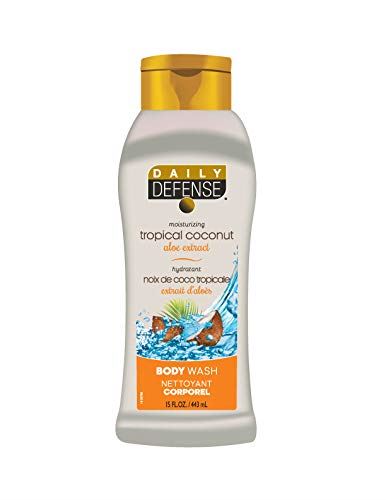 Daily Defense Body Wash Tropical Coconut 15 Fluid Ounce