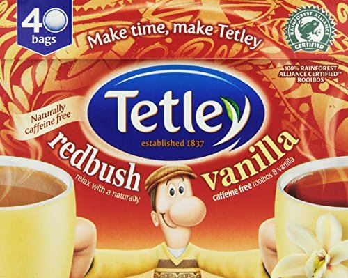 Tetley Redbush and Vanilla Tea (Pack of 40)