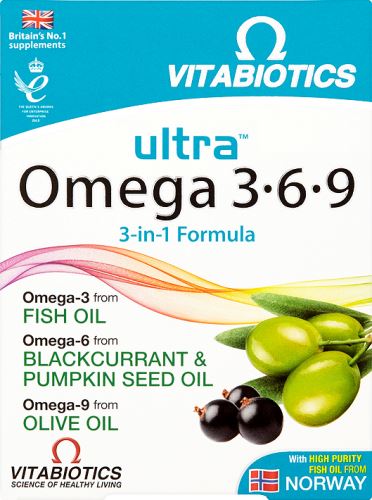 Ultra by Vitabiotics Omega 3.6.9 60 Capsule