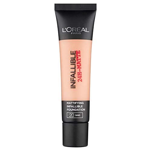 L'Oreal Infallible 24H Matte Foundation, 20 Sand