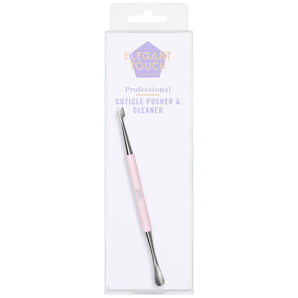Elegant Touch Professional Implements Cuticle Pusher And Nail Cleaner