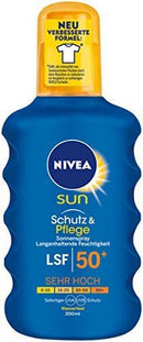 Nivea Sun Immediate Protection Mositurising Sun Spray Spf 50  200ml