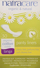 Natracare Natural Organic Thongstyle Panty Liners 30 Pads