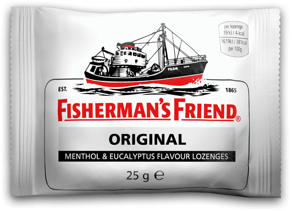 Fisherman's Friend Original Menthol & Eucalyptus Lozenges 25g
