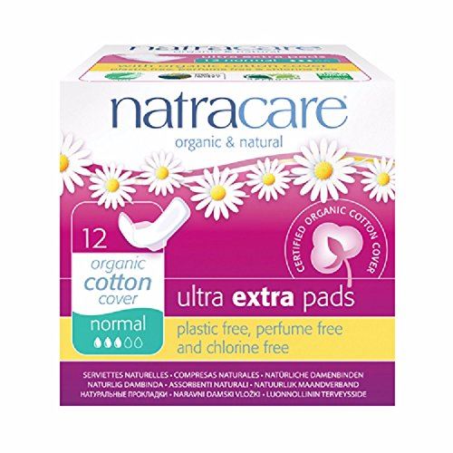 Natracare Ultra Extra Pads with Wings, Normal