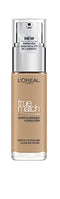 L'Oreal Paris True Match Liquid Foundation, Skincare Infused with Hyaluronic Acid, SPF 17, 5N Sand, 30 ml