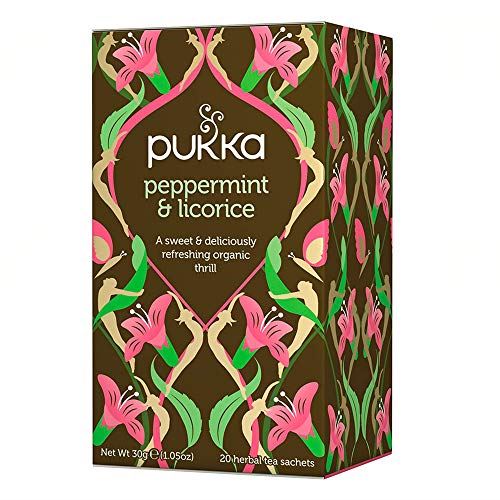 Pukka Peppermint & Licorice, sweet & deliciously refreshing organic thrill, 20 sachets - 30g