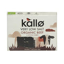 Kallo Beef Stock Cubes - Low Salt & Organic 51g