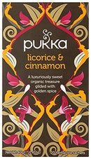 Pukka Herbs Organic Licorice And Cinnamon, 20 Sachets - 40g