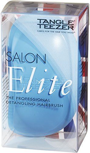 Tangle Teezer Salon Elite Professional Detangling Hair Blue Brush
