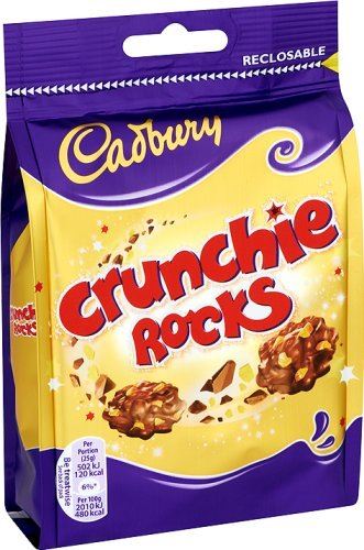 Cadbury Crunchie Rocks Chocolate Bag 110 g