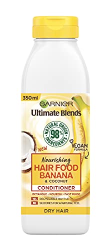 Garnier Ultimate Blends Nourishing Hair Food Banana Conditioner For Dry Hair, 350ml
