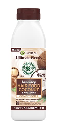 Garnier Ultimate Blends Coconut Conditioner for Frizzy Hair, 350ml