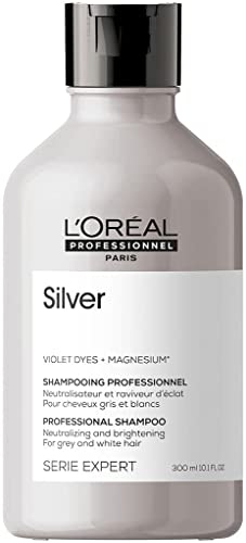 L'Oreal Professional Serie Expert Silver Shampoo for Unisex, 10.1 Ounce
