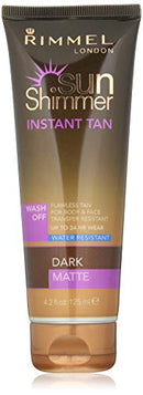 Sunshimmer Water Resistant Instant Tan Wash Off Matte - Dark