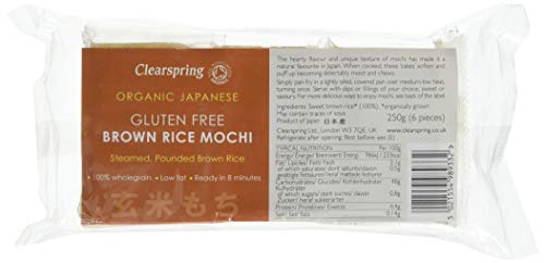 Clearspring Organic Gluten Free Japanese Brown Rice Mochi 250g