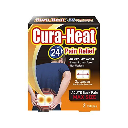 Cura Heat Back Pain Max Size Heat Pads