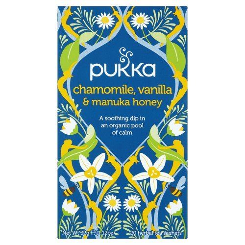 Pukka Chamomile Vanilla And Manuka Honey Tea Bag20 Sachets 40g