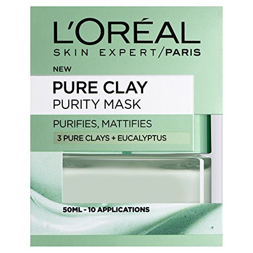 L'Oreal Paris 3 Pure Clays And Eucalyptus Purity Mask 50ml