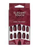 Elegant Touch After Dark Trend Nails, Steel The Night