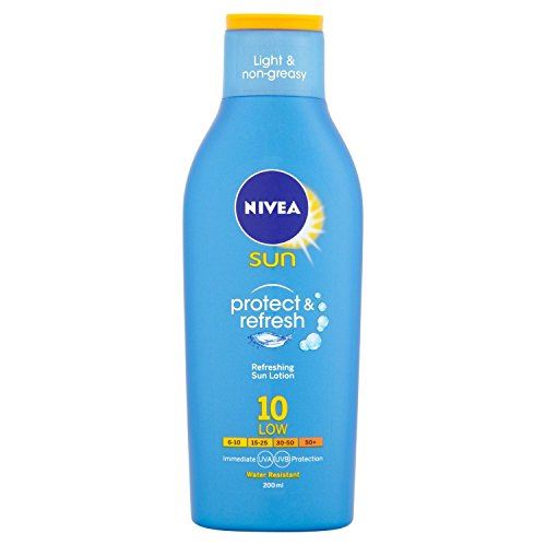 Nivea Protect And Refresh Sun Lotion With Spf 10 Low - 200ml