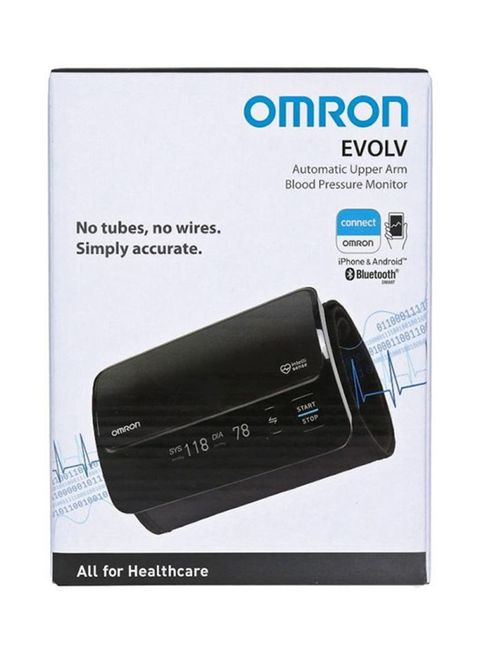 OMRON EVOLV All-In-One, Wireless, Upper Arm Blood Pressure Monitor - Black
