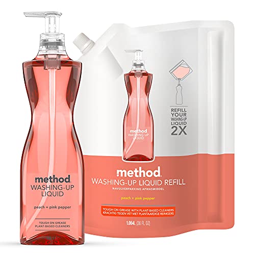 Method Washing Up Liquid - Peach & Pink Pepper 532ml