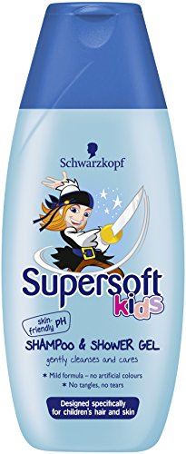 Schwarzkopf Supersoft Kids Boys Shampoo And Shower Gel 250ml