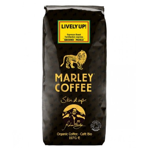 Marley Coffee Lively Up Espresso Roast Ground Coffee 227g