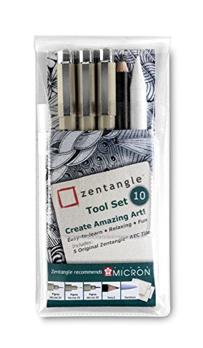 10 Piece Zentangle Tool Set