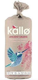 Kallo Ancient Grain Corn Cakes 150g