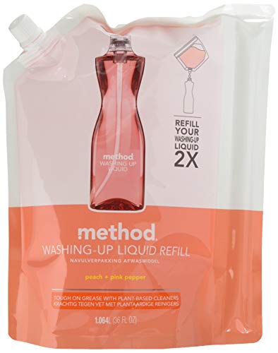 Method  Washing Up Liquid Refill - Peach & Pink Pepper 1.064Ltr