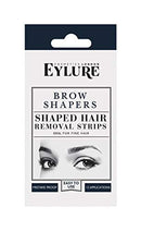 Eylure Taking Shape Eyebrow Shapers, Brow Wax Strips, Cold Wax, Pre-Cutout