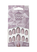 Elegant Touch Core Colour Mauve MADNESS Nail Design 4020699, Purple, 24 count