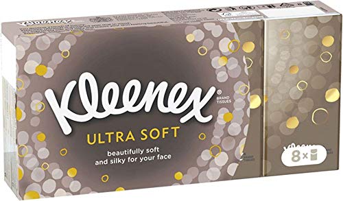 Kleenex Ultra Soft Pocket Packs Tissues 8Pack