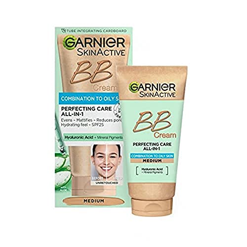 Garnier Oil-Free Perfecting All-in-1 BB Cream, Shade Medium SPF25 - 50ml