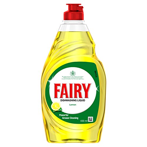 Fairy Washing Up Liquid Lemon 433ml