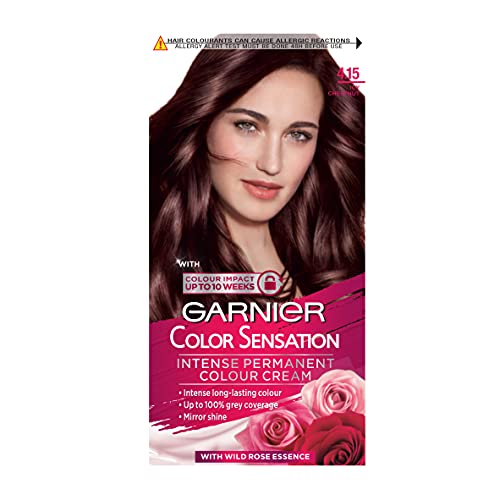 Garnier Color Sensation Intense Permanent Colour Cream 4.15 ICY Chestnut